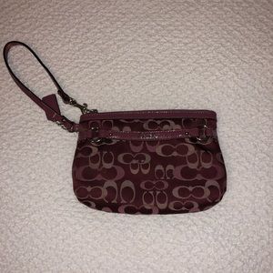 Coach Wristlet